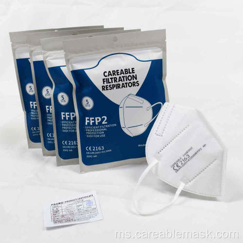 Masker Muka Pelindung 5-Lapisan FFP2 EN149 Dewasa